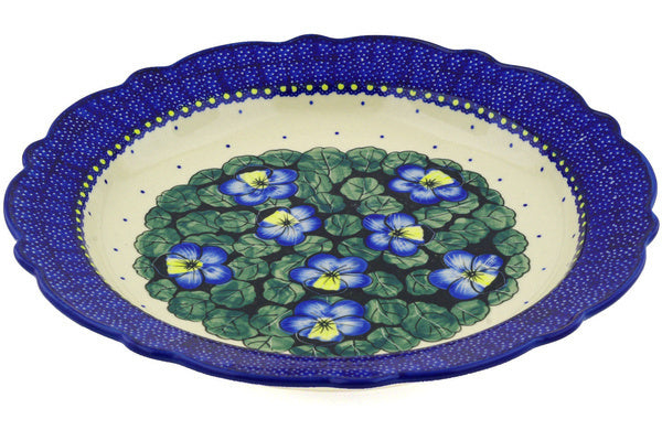 13" Platter - JZB | Polish Pottery House