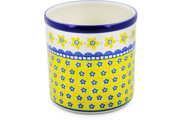 6" Utensil Jar - 238X | Polish Pottery House