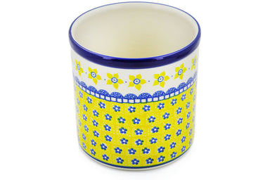 6" Utensil Jar - 238X | Polish Pottery House