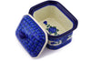 3" Octagon Box - Heritage | Polish Pottery House