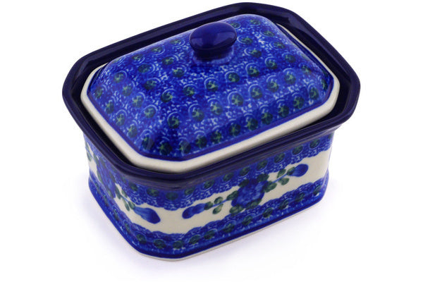 3" Octagon Box - Heritage | Polish Pottery House