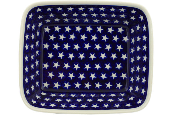 9" x 10" Rectangular Baker - 82 | Polish Pottery House