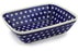 9" x 10" Rectangular Baker - 82 | Polish Pottery House