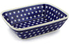 9" x 10" Rectangular Baker - 82 | Polish Pottery House