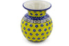 4" Vase - Blue Sunshine | Polish Pottery House
