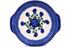 7" Round Baker with Handles - Heritage | Polish Pottery House