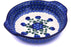7" Round Baker with Handles - Heritage | Polish Pottery House