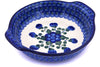 7" Round Baker with Handles - Heritage | Polish Pottery House