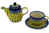 16 oz Tea for One - Blue Sunshine | Polish Pottery House