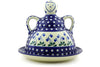 8" Cheese Lady - Blue Bell | Polish Pottery House