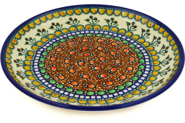 8" Salad Plate - Desert Sun | Polish Pottery House