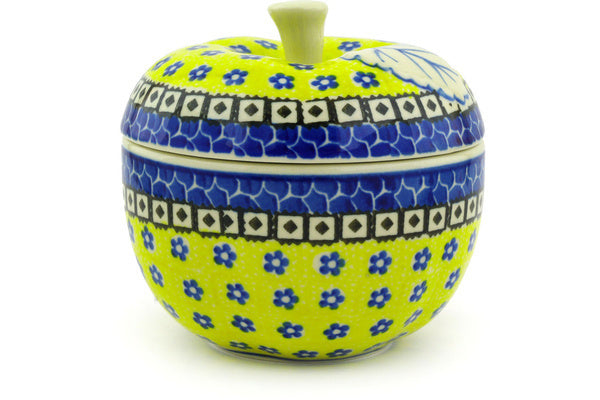 5" Apple Baker - Sunshine | Polish Pottery House