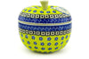 5" Apple Baker - Sunshine | Polish Pottery House