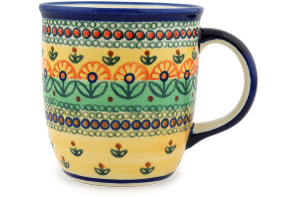 12 oz Mug - Folk Art | Polish Pottery House