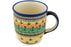 12 oz Mug - Folk Art | Polish Pottery House
