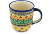 12 oz Mug - Folk Art | Polish Pottery House