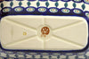 8" Rectangular Baker - Peacock | Polish Pottery House