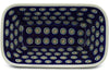 8" Rectangular Baker - Peacock | Polish Pottery House