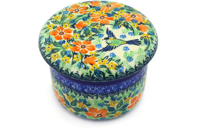 4" Butter Dish - U2480 | Polish Pottery House