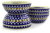 16 oz Set of 6 Bowls - Old Poland | Polish Pottery House