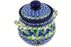 4 cup Garlic and Onion Jar - 1416X | Polish Pottery House