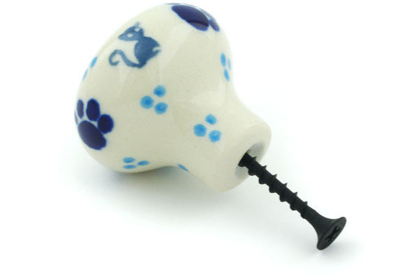 1" Drawer Pull Knob - P8008A | Polish Pottery House