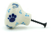 1" Drawer Pull Knob - P8008A | Polish Pottery House
