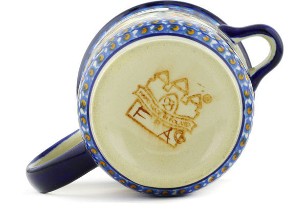12 oz Brewing Mug with Spoon - DU71 | Polish Pottery House