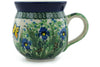 12 oz Bubble Mug - Spring Garden | Polish Pottery House