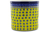 6" Utensil Jar - Blue Sunshine | Polish Pottery House