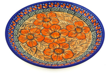 8" Salad Plate - D92 | Polish Pottery House