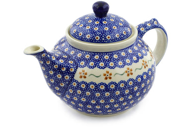 6 cup Tea Pot - 864 | Polish Pottery House