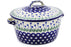 9 cup Covered Baker with Handles - 377ZX | Polish Pottery House