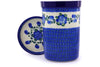 8" Bottle Chill with Saucer - Heritage | Polish Pottery House