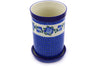8" Bottle Chill with Saucer - Heritage | Polish Pottery House