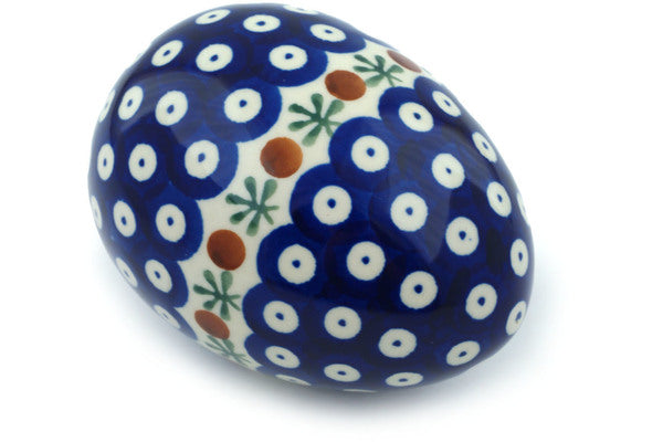 4" Egg Figurine - Old Poland | Polish Pottery House