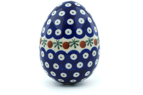 4" Egg Figurine - Old Poland | Polish Pottery House