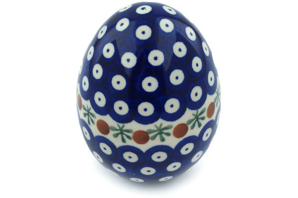 4" Egg Figurine - Old Poland | Polish Pottery House