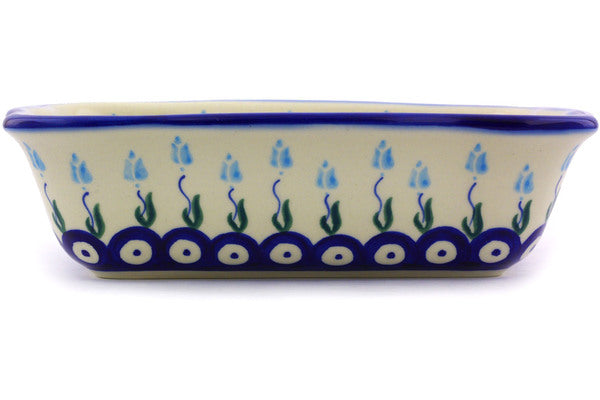 6" x 8" Rectangular Baker - D107 | Polish Pottery House