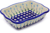 6" x 8" Rectangular Baker - D107 | Polish Pottery House