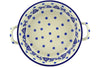 8" Round Baker with Handles - 1931X | Polish Pottery House