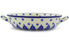 8" Round Baker with Handles - 1931X | Polish Pottery House