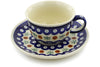 7 oz Cup with Saucer - Old Poland | Polish Pottery House