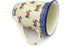15 oz Mug - Country Rose | Polish Pottery House