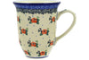 15 oz Mug - Country Rose | Polish Pottery House