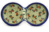 10" Condiment Server - Country Rose | Polish Pottery House