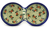 10" Condiment Server - Country Rose | Polish Pottery House