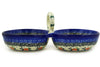 10" Condiment Server - Country Rose | Polish Pottery House