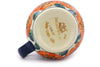 15 oz Bubble Mug - Coral Blossom | Polish Pottery House