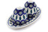 3" Salt and Pepper Shakers - Peacock | Polish Pottery House